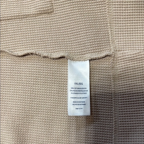 Splendid Tan hooded cardigan and black tank SZ XXL - Picture 9 of 10